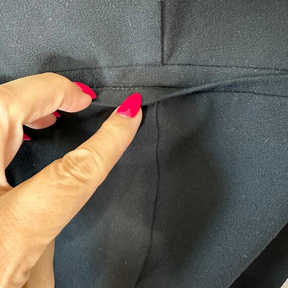 J.Crew Factory Women’s Slim Fit Full Length Trouser Pant Black CB286 Size 10 New - Picture 5 of 12